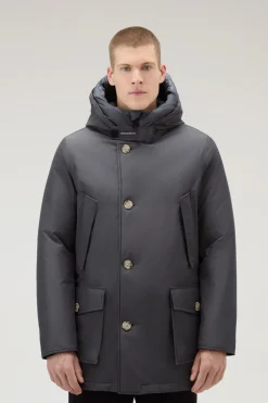 Parka>Woolrich Arctic Parka In Ramar Cloth Grey Shadow