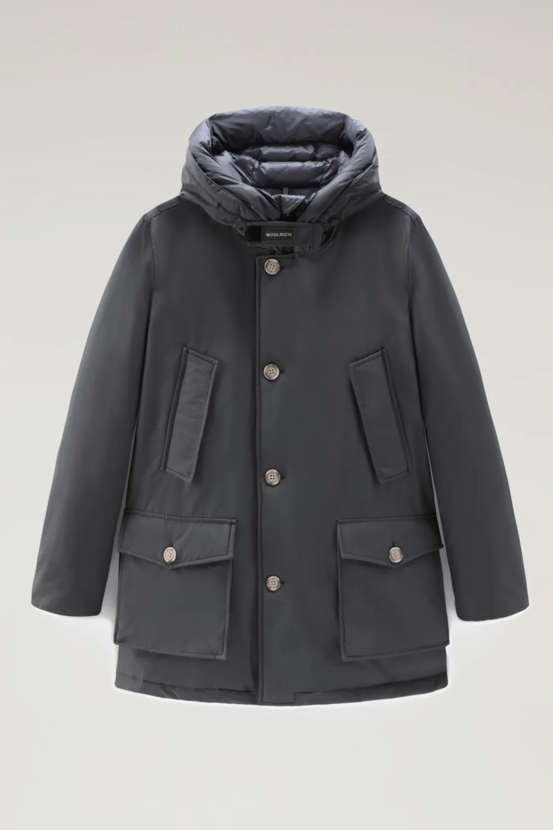 Parka>Woolrich Arctic Parka In Ramar Cloth Grey Shadow