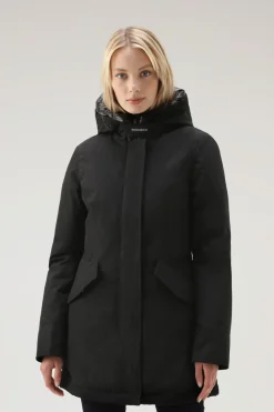 Parka>Woolrich Arctic Parka In Ramar Cloth Black