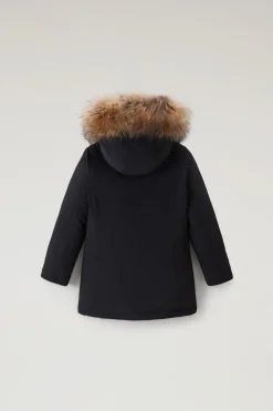 Parka>Woolrich Arctic Parka In Urban Touch Da Bambina Black