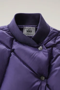 Bomber>Woolrich Bomber Trapuntato Dani&euml;lle Cathari / Dark Violet