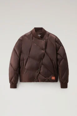 Bomber>Woolrich Bomber Trapuntato Dani&euml;lle Cathari / Dark Brown
