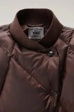 Bomber>Woolrich Bomber Trapuntato Dani&euml;lle Cathari / Dark Brown