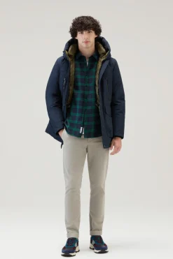 Camicie>Woolrich Camicia A Quadri In Flanella Leggera Black Watch