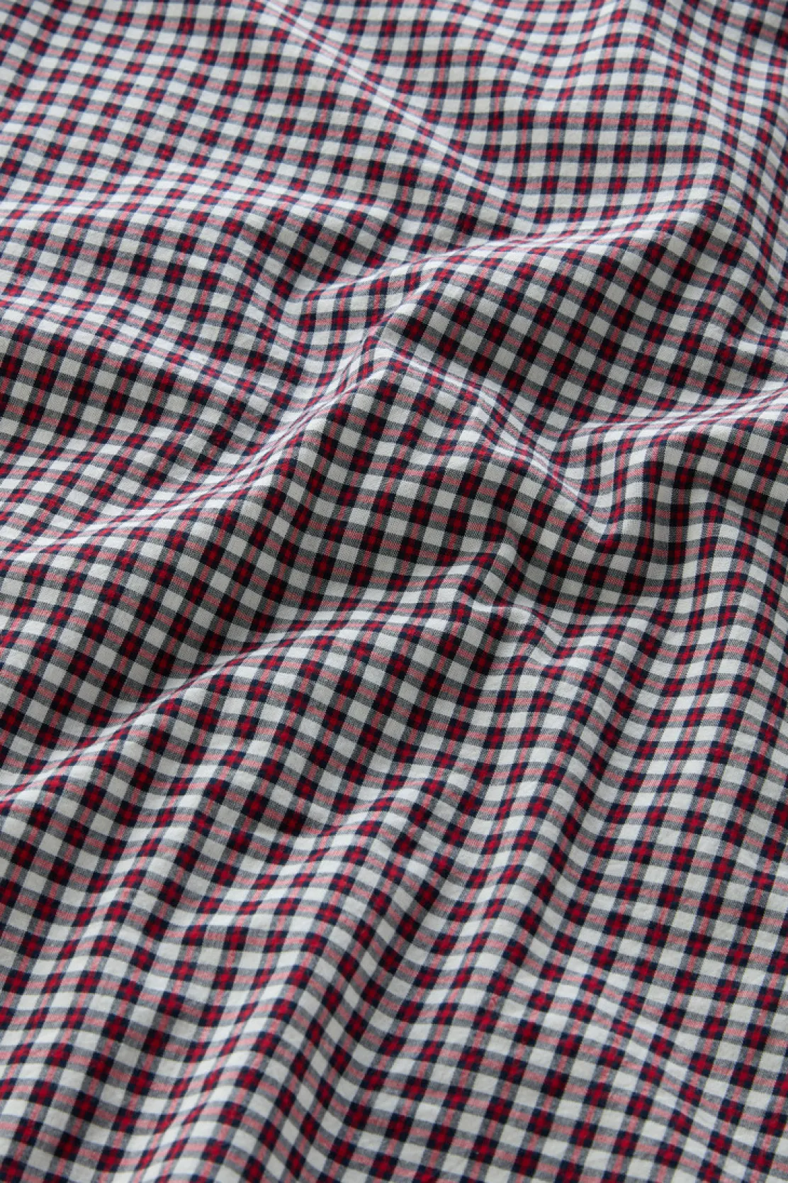 Camicie>Woolrich Camicia Madras In Puro Cotone A Quadri Micro Check Red