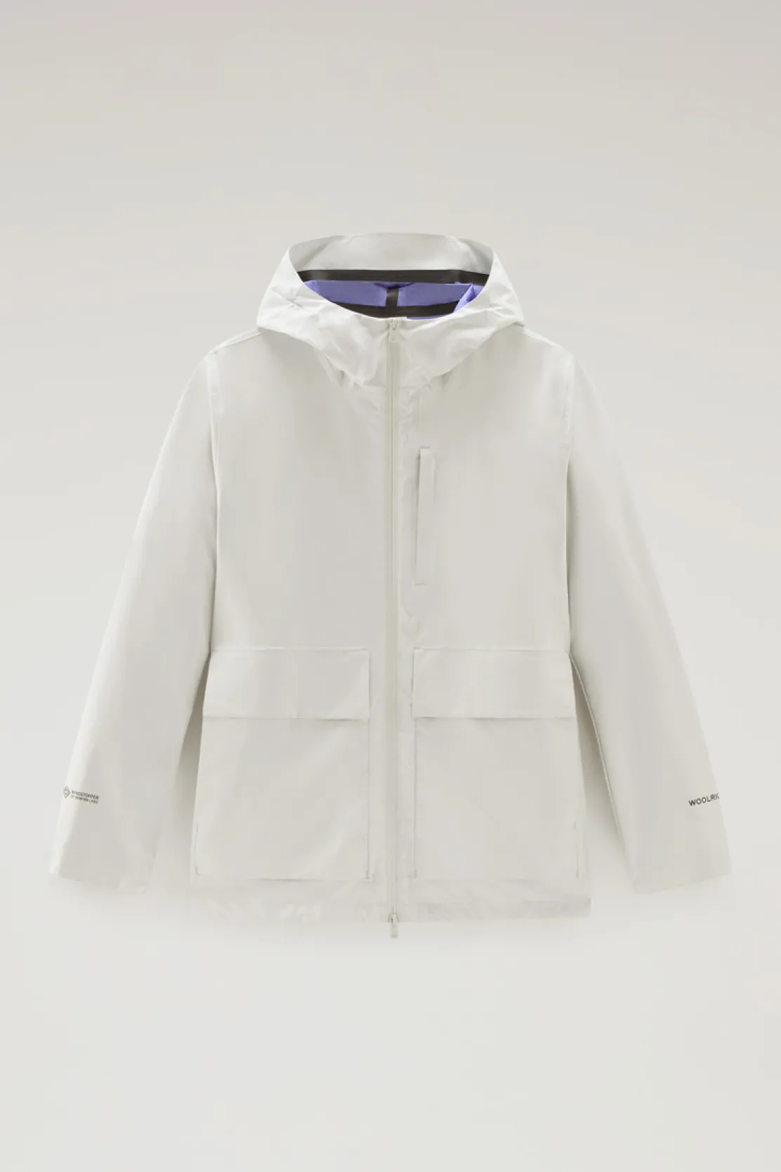 Giacche>Woolrich Giacca Mountain In WINDSTOPPER GORE-TEX Stone
