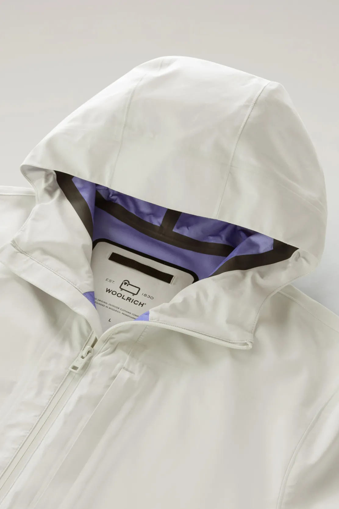 Giacche>Woolrich Giacca Mountain In WINDSTOPPER GORE-TEX Stone