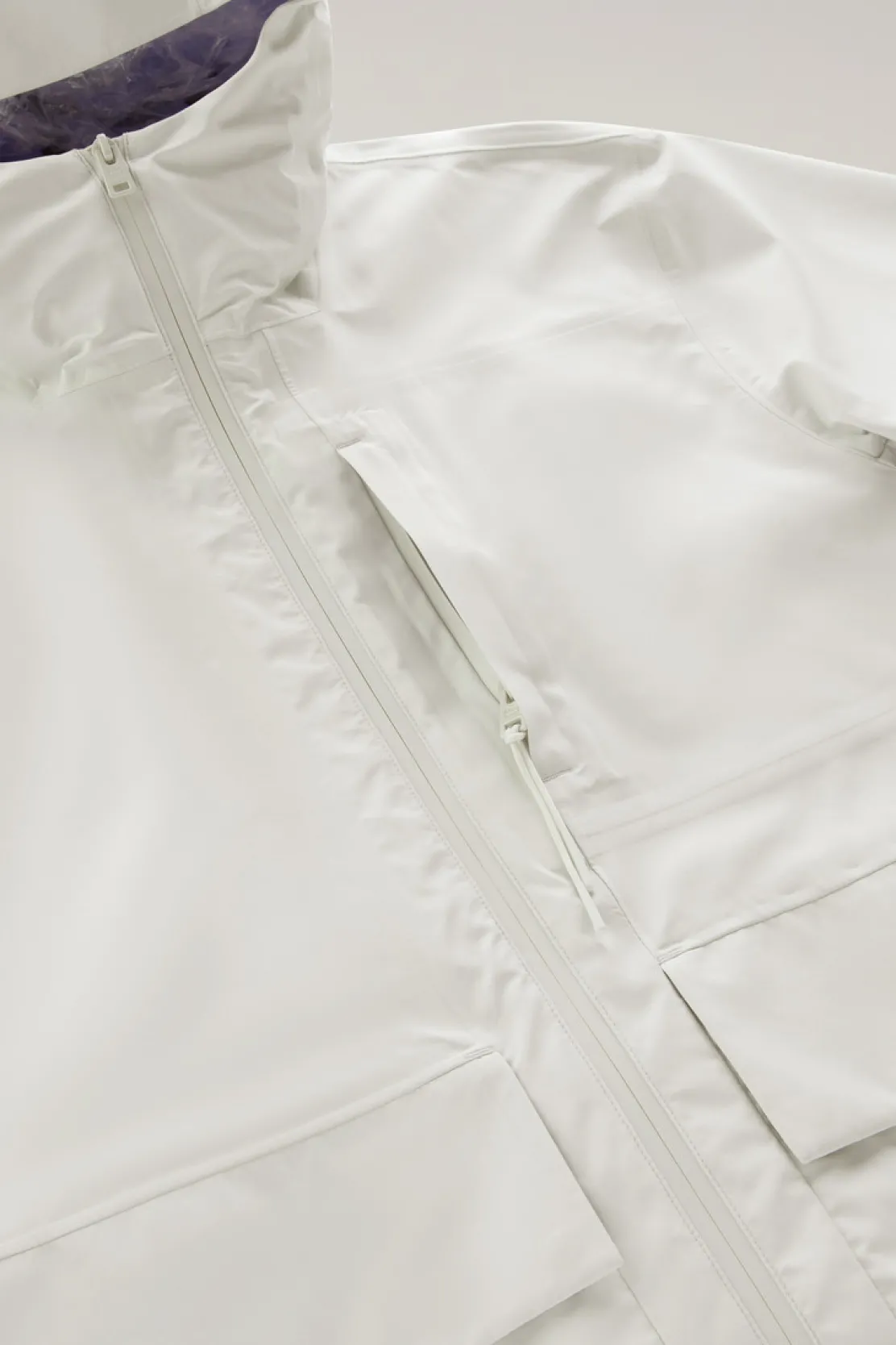 Giacche>Woolrich Giacca Mountain In WINDSTOPPER GORE-TEX Stone