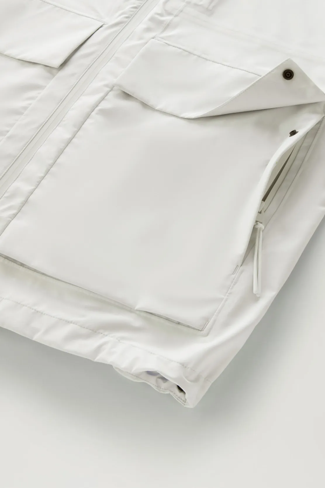 Giacche>Woolrich Giacca Mountain In WINDSTOPPER GORE-TEX Stone