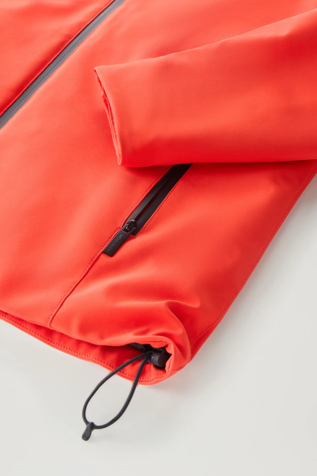 Impermeabili|Giacche>Woolrich Giacca Pacific In Tech Softshell Bright Brick