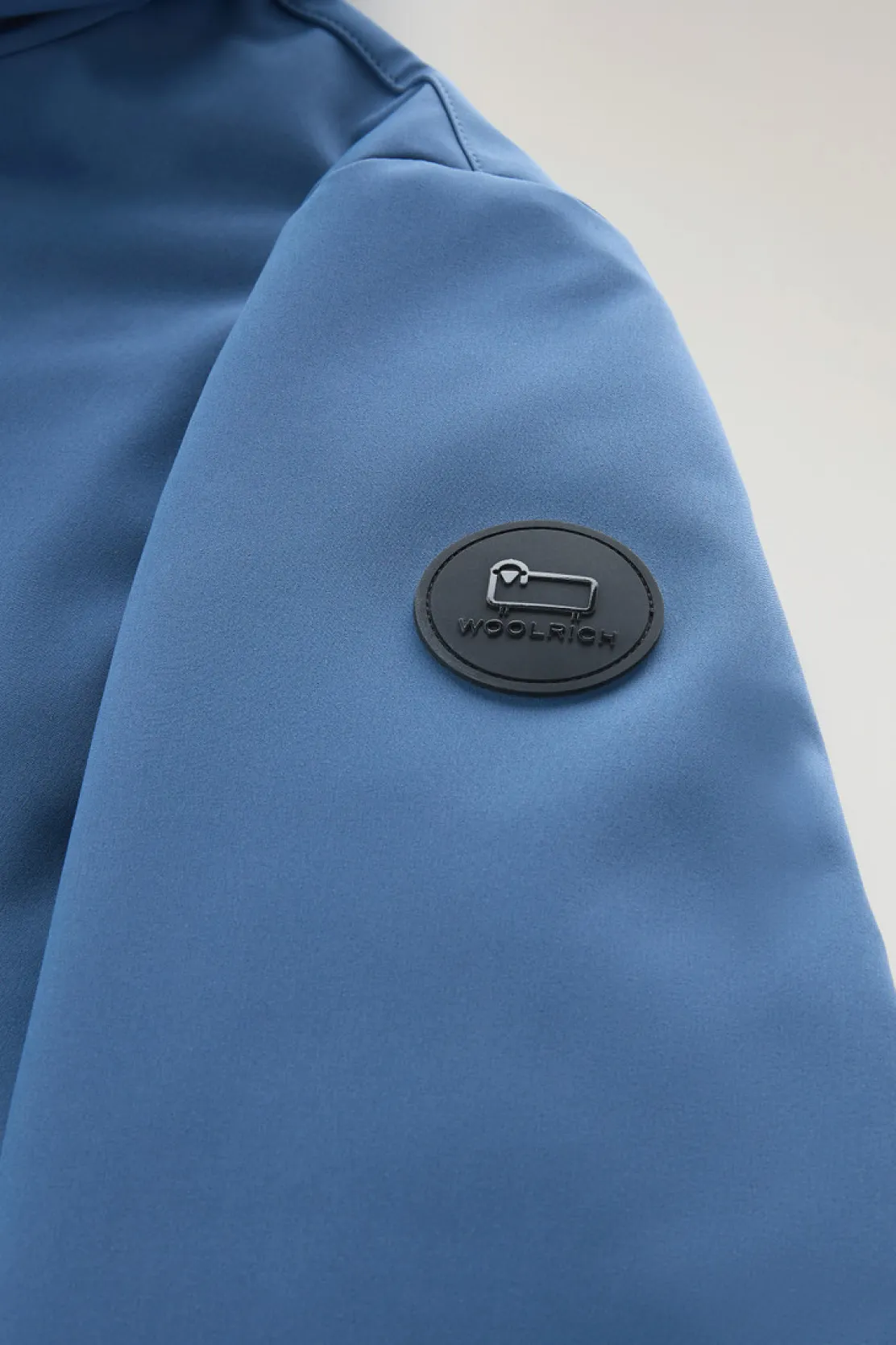Impermeabili|Giacche>Woolrich Giacca Pacific In Tech Softshell Blue Lobster