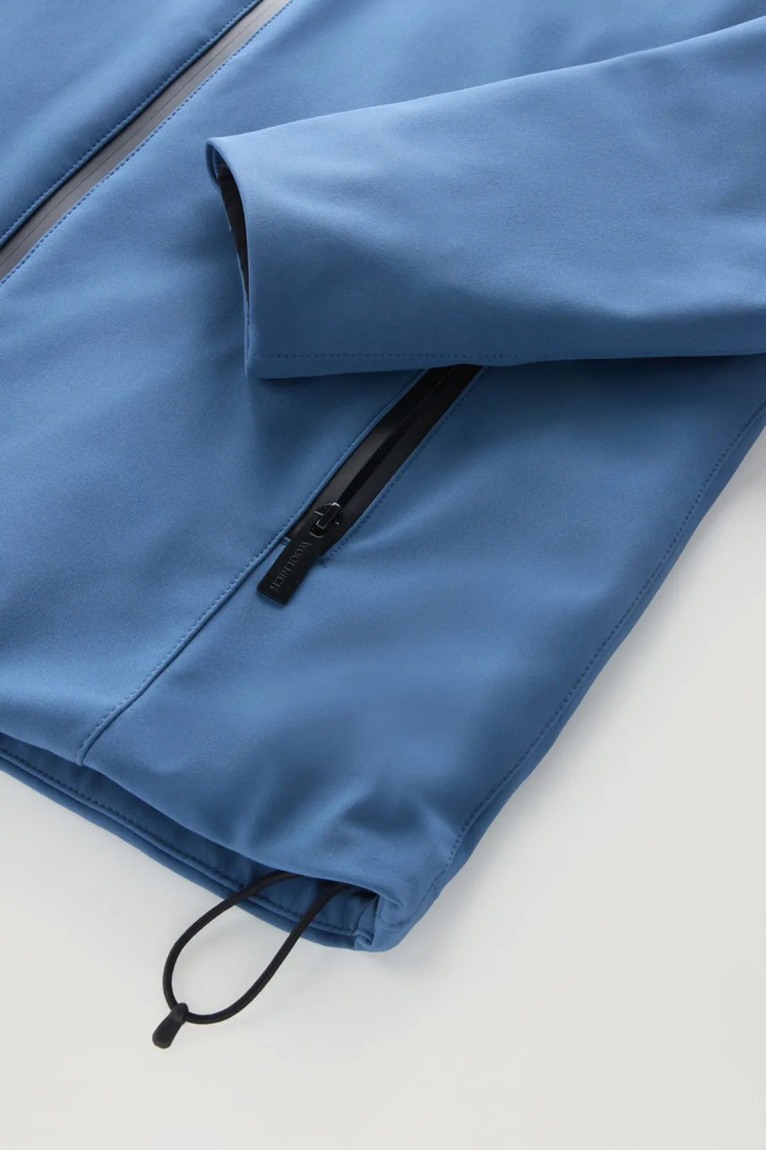 Impermeabili|Giacche>Woolrich Giacca Pacific In Tech Softshell Blue Lobster