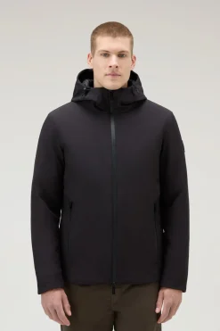 Impermeabili|Giacche>Woolrich Giacca Pacific In Tech Softshell Black