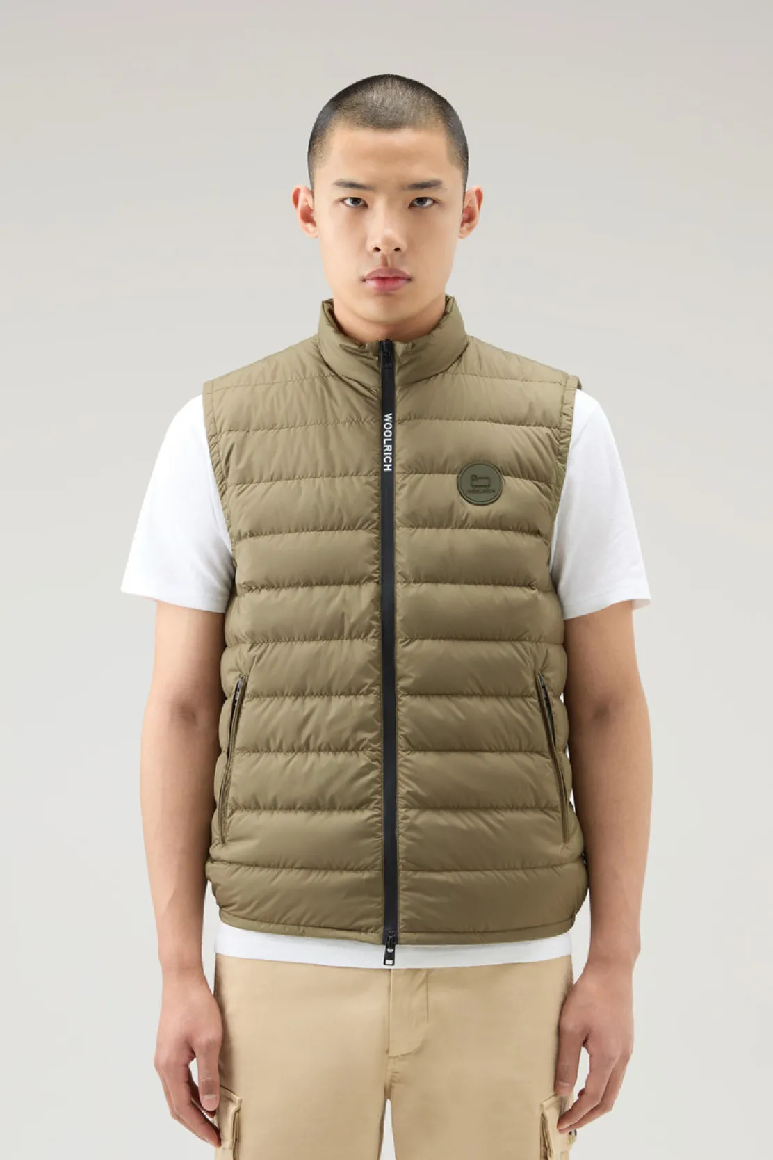Gilet>Woolrich Gilet Sundance Trapuntato Lake Olive