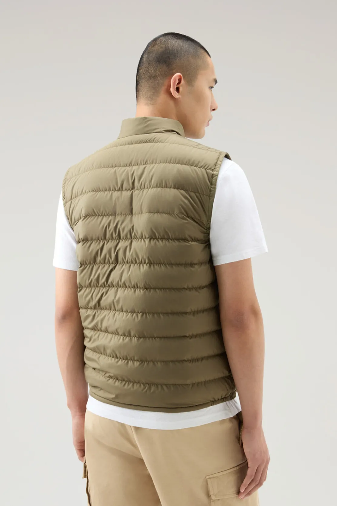 Gilet>Woolrich Gilet Sundance Trapuntato Lake Olive