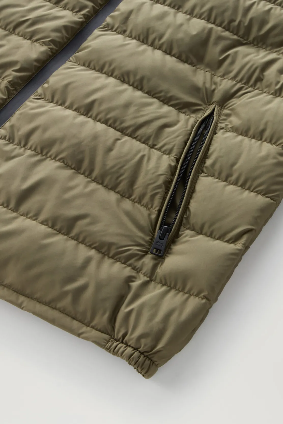 Gilet>Woolrich Gilet Sundance Trapuntato Lake Olive