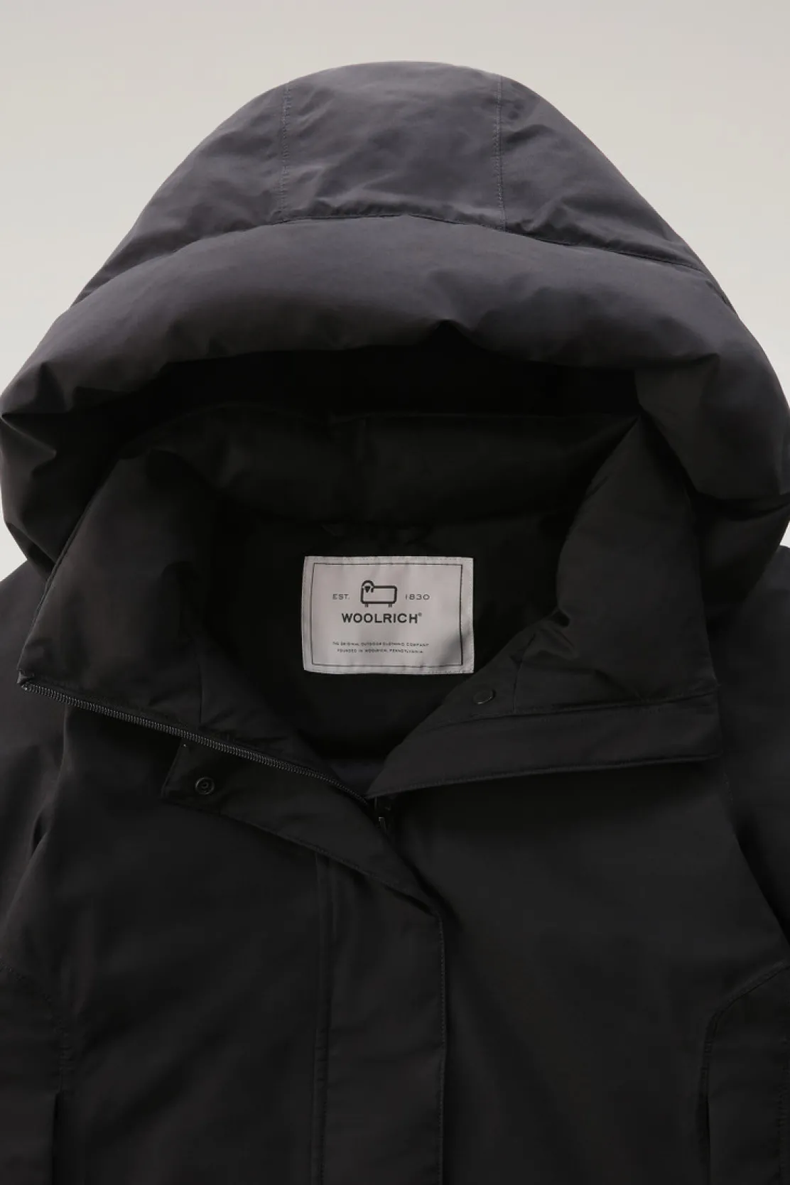 Impermeabili|Parka>Woolrich Marshall Parka Impermeabile In GORE-TEX Black