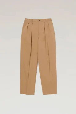 Outdoor Label Designed in Japan|Pantaloni e pantaloncini>Woolrich Pantaloni In Cavalry Twill Di Misto Cotone Beige