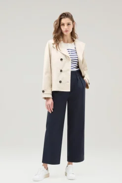 Giacche>Woolrich Peacoat Havice In Best Cotton Light Oak