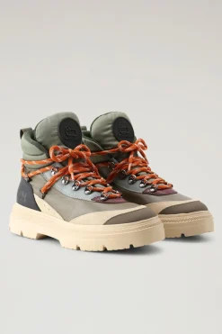 Anfibi>Woolrich Stivaletti Retro Hiking Green Green